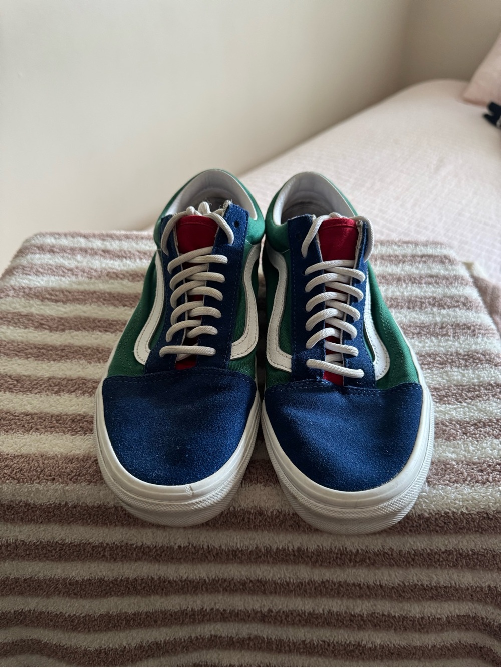 Colorful Colorblock Vans